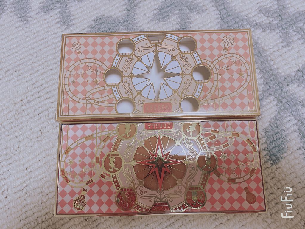 ZEESEA「ファンタジーパーク」12色アイシャドウパレット/ZEESEA/アイシャドウパレットを使ったクチコミ（2枚目）