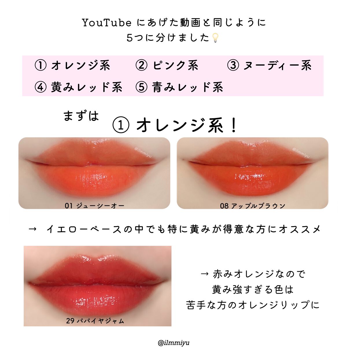 ジューシーラスティングティント/rom&nd/リップティントを使ったクチコミ(4枚目)