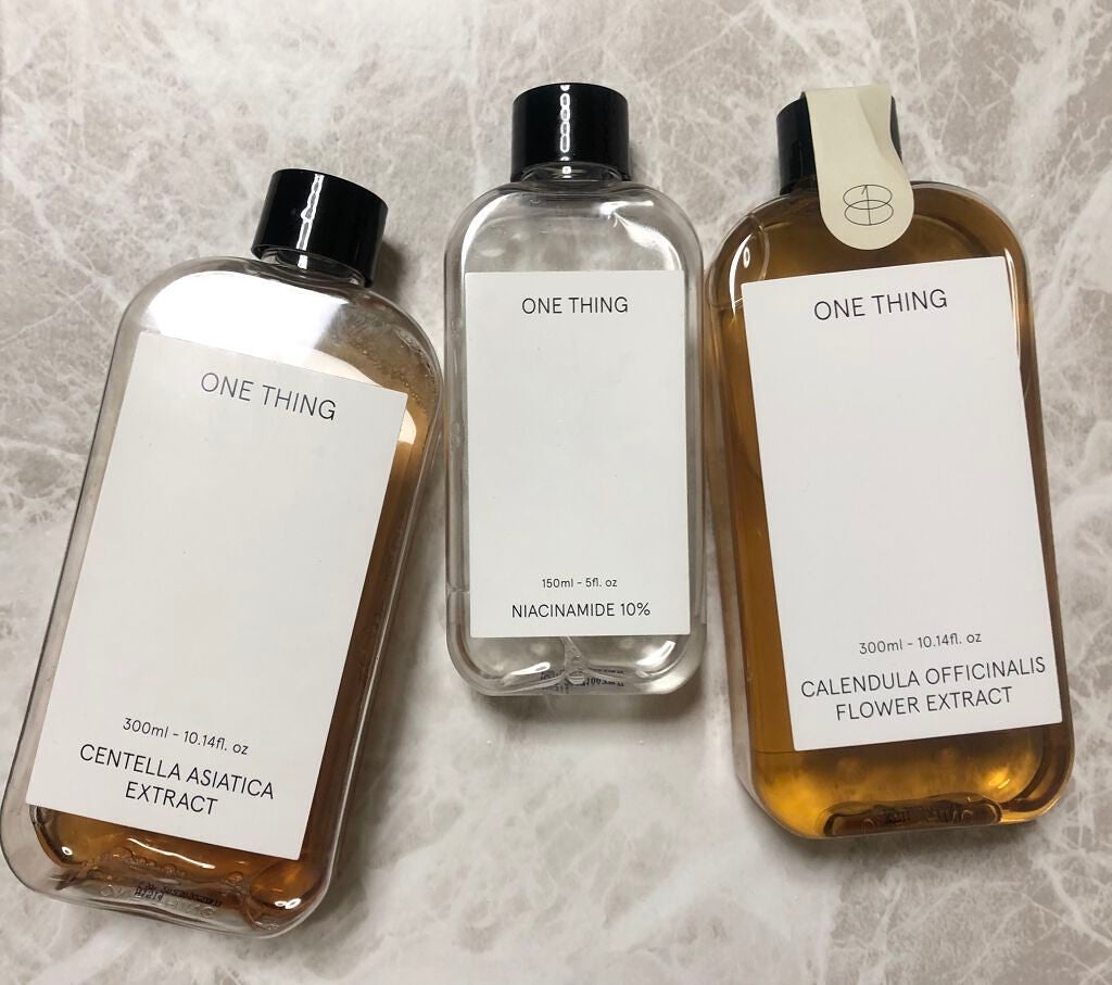 カレンデュラ化粧水/ONE THING/化粧水を使ったクチコミ(1枚目)