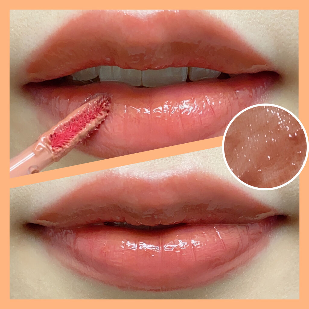 ジューシーラスティングティント/rom&nd/リップティントを使ったクチコミ（2枚目）