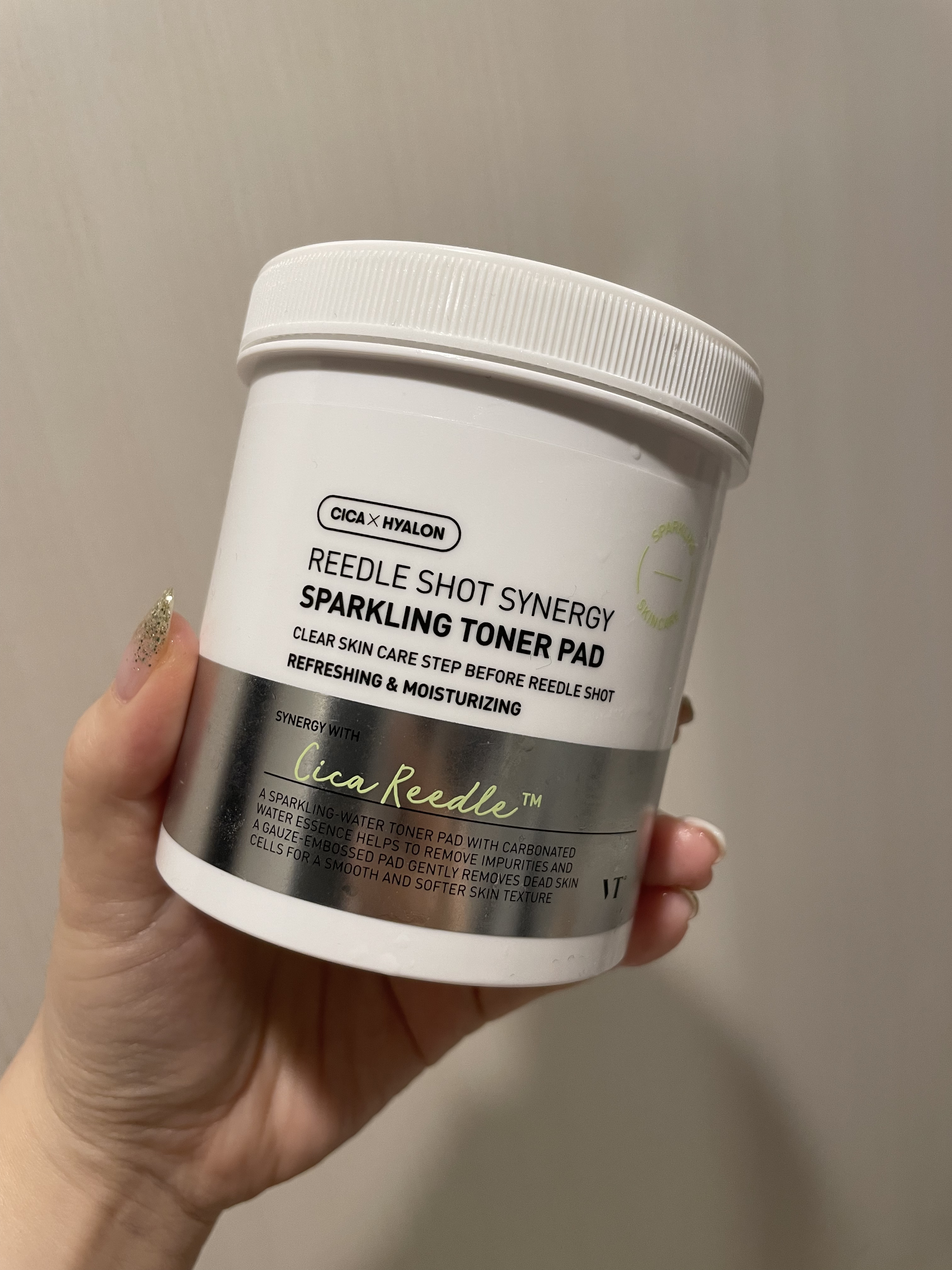 リードルショットシナジースパークリングトナーパッド/VT/トナーパッドを使ったクチコミ（1枚目）