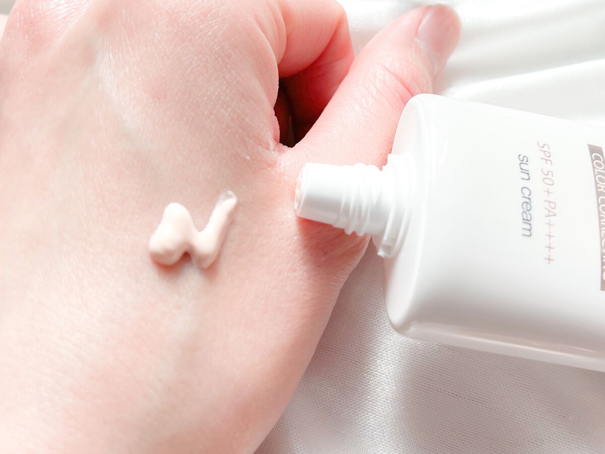 ウォータフルトーンアップサンクリーム/ダルバ/日焼け止めクリームを使ったクチコミ（2枚目）