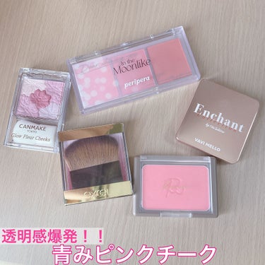 All Take Mood Cheek Palette/PERIPERA/パウダーチークを使ったクチコミ（1枚目）