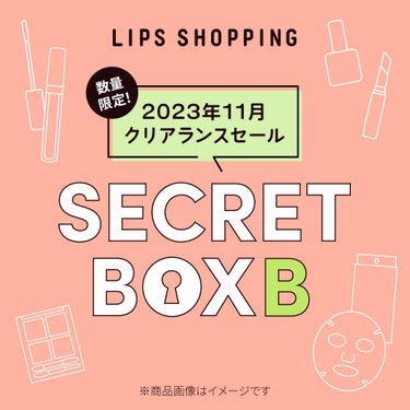 LIPS 【2023年11月 クリアランスセール】シークレットボックス B