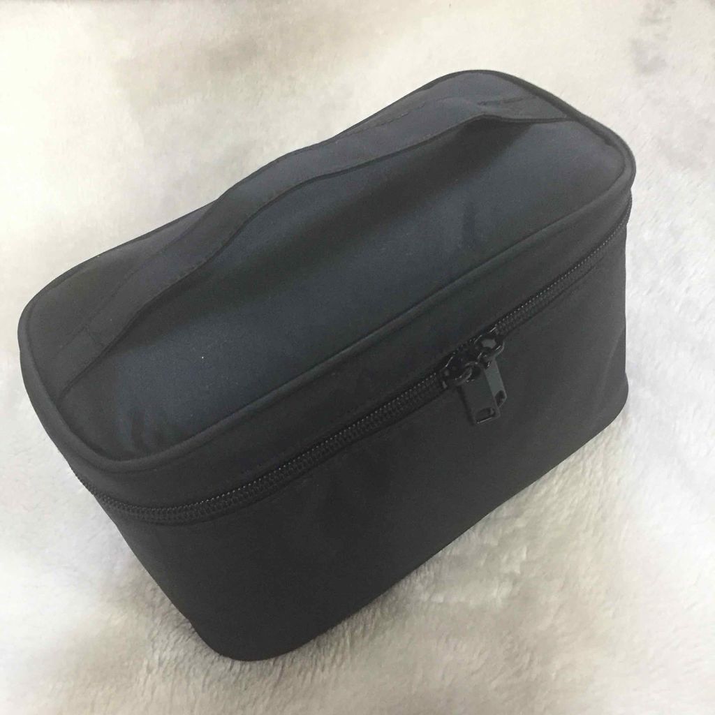 ナイロン手付ポーチ/無印良品/化粧ポーチを使ったクチコミ（1枚目）