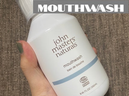 マウスウォッシュ/john masters organics/マウスウォッシュ・スプレーを使ったクチコミ(1枚目)