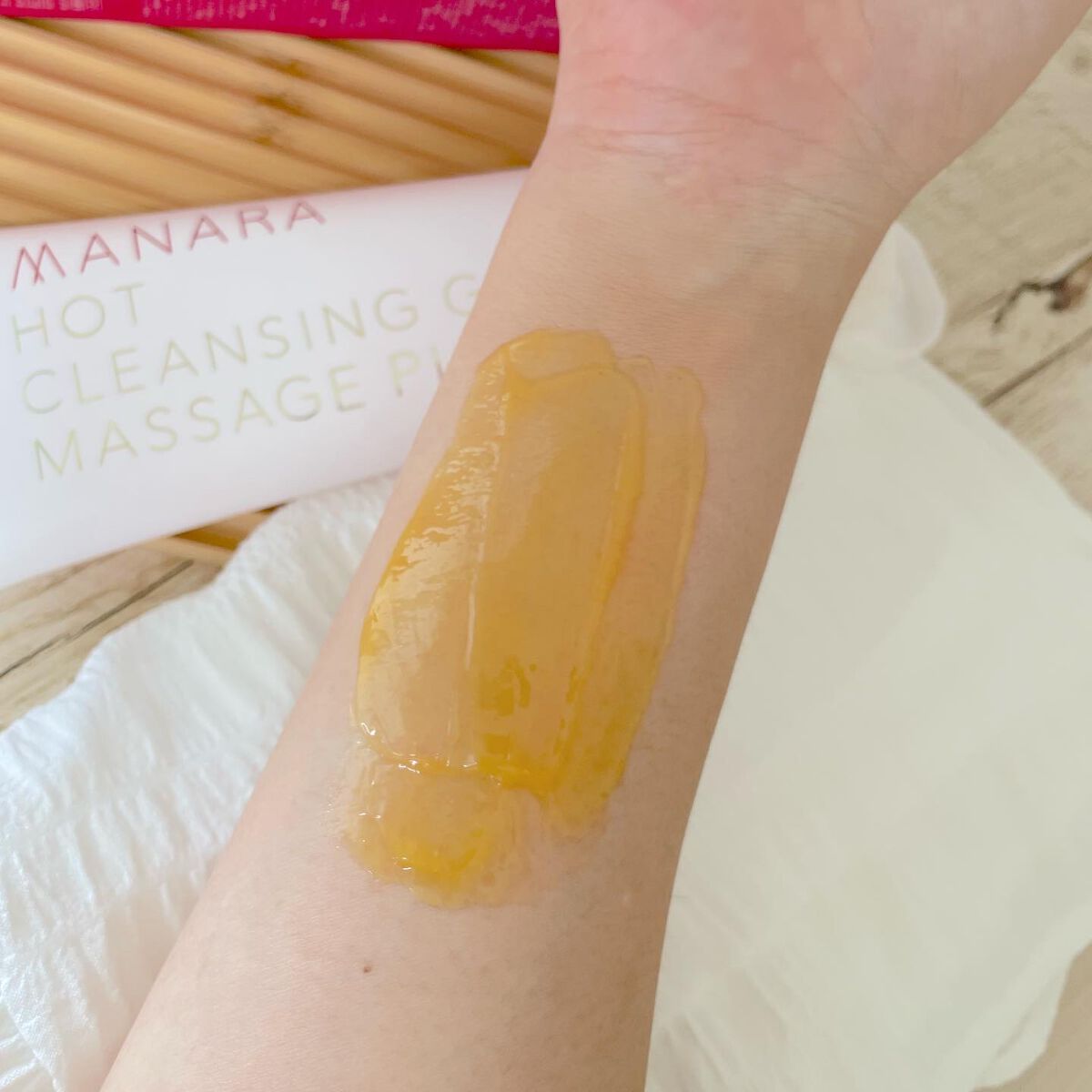 ホットクレンジングゲル マッサージプラス/マナラ/クレンジングジェルを使ったクチコミ（3枚目）