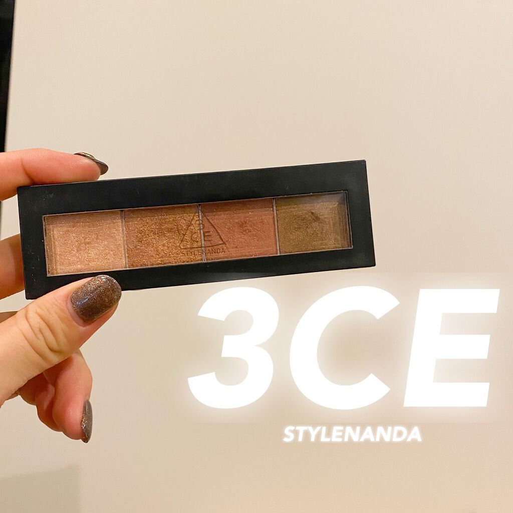 EYE SHADOW PALETTE /3CE/アイシャドウパレットを使ったクチコミ（1枚目）