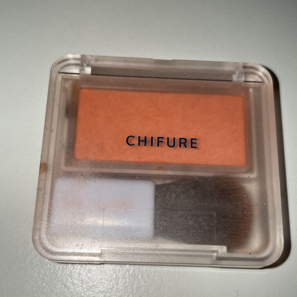 パウダー チーク/ちふれ/パウダーチークを使ったクチコミ（2枚目）