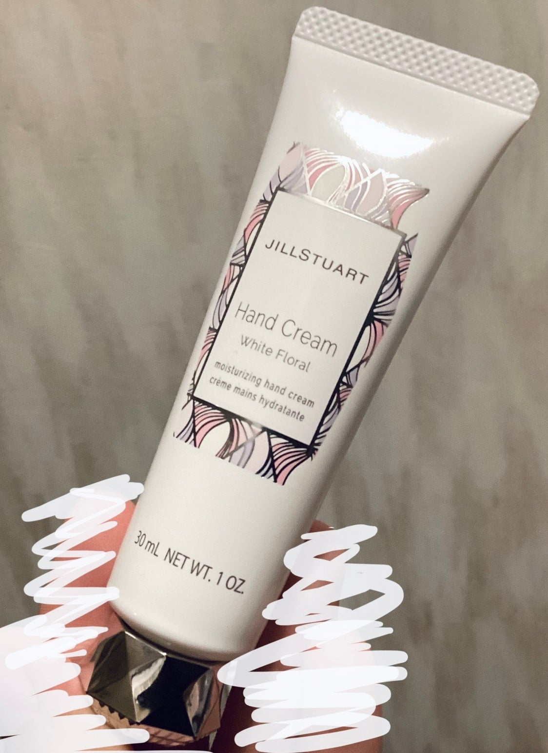 ジルスチュアート ハンドクリーム ホワイトフローラル/JILL STUART/ハンドクリームを使ったクチコミ(1枚目)