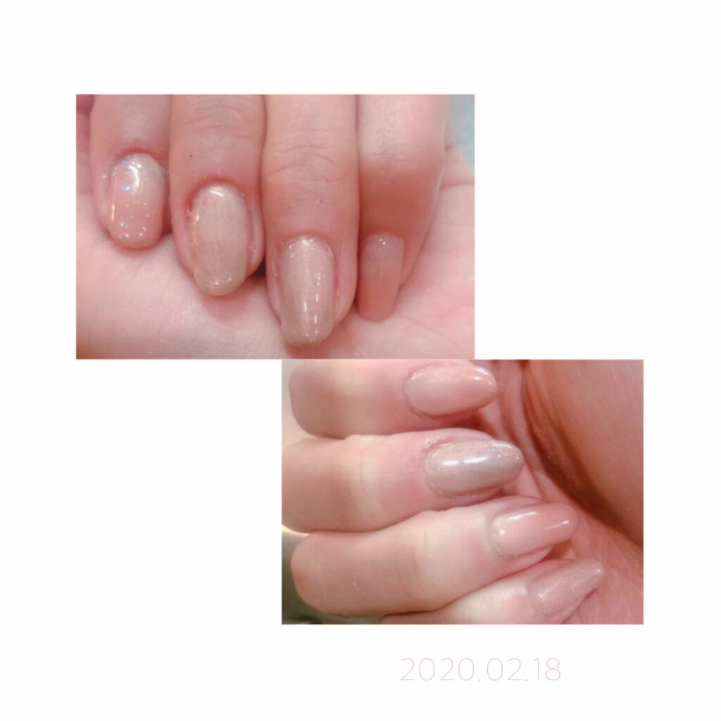 やぎ on LIPS 「【ジェルネイル】めちゃシンプルジェル💅ネイルオッケーでもお仕事..」(1枚目)