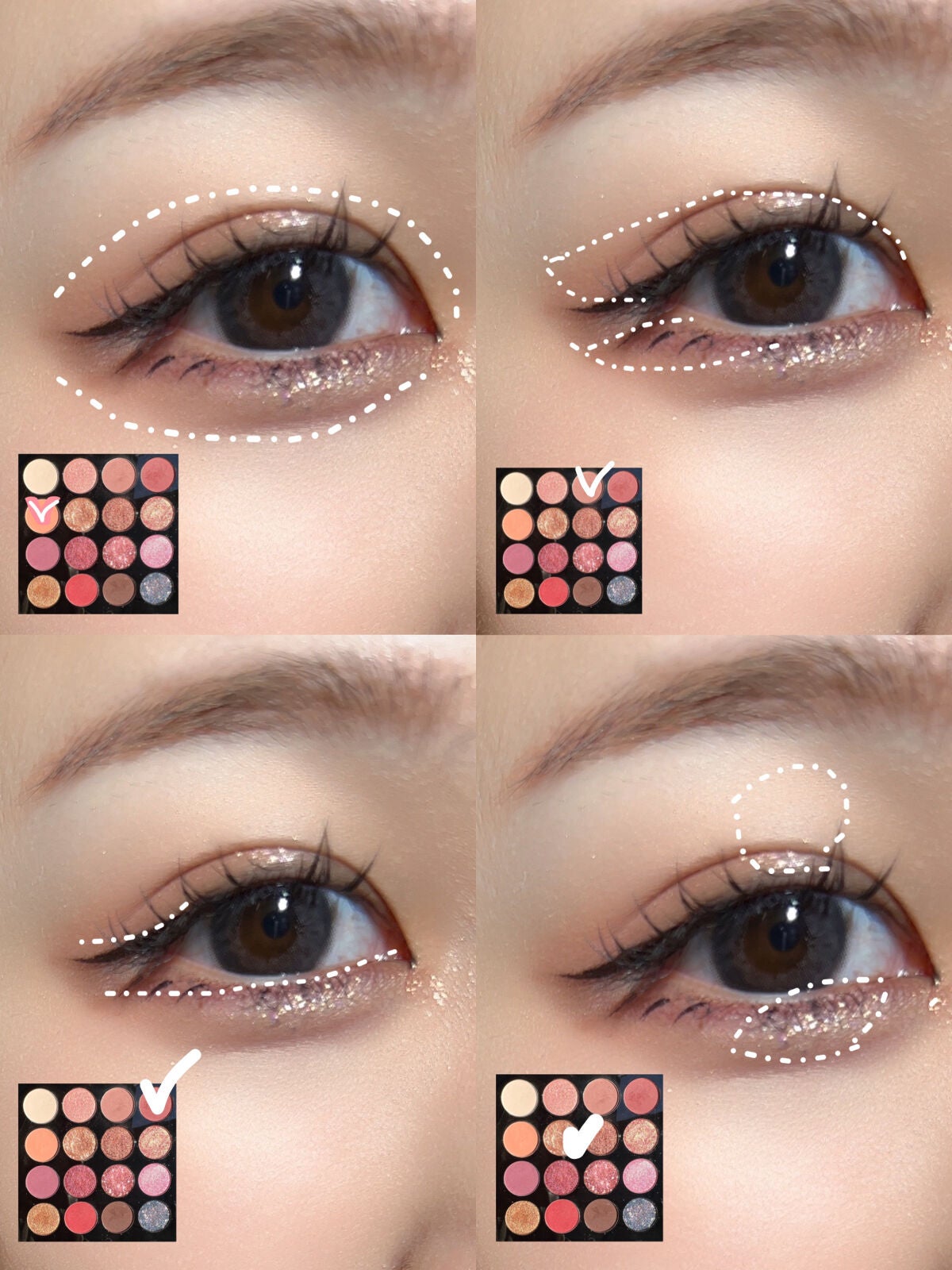 大英博物館 エジプトシリーズ アイシャドウパレット/ZEESEA/アイシャドウパレットを使ったクチコミ(2枚目)