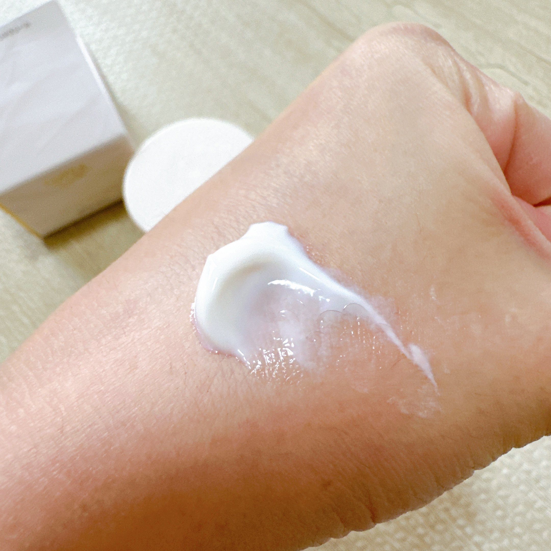 デイスキンコンフォート/excel/フェイスクリームを使ったクチコミ（3枚目）