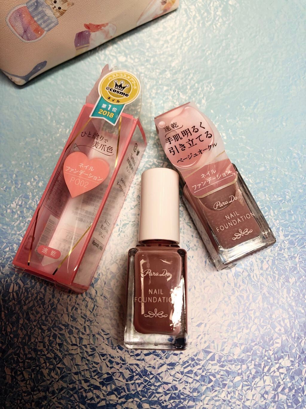 ネイルファンデーション/パラドゥ/マニキュアを使ったクチコミ(2枚目)