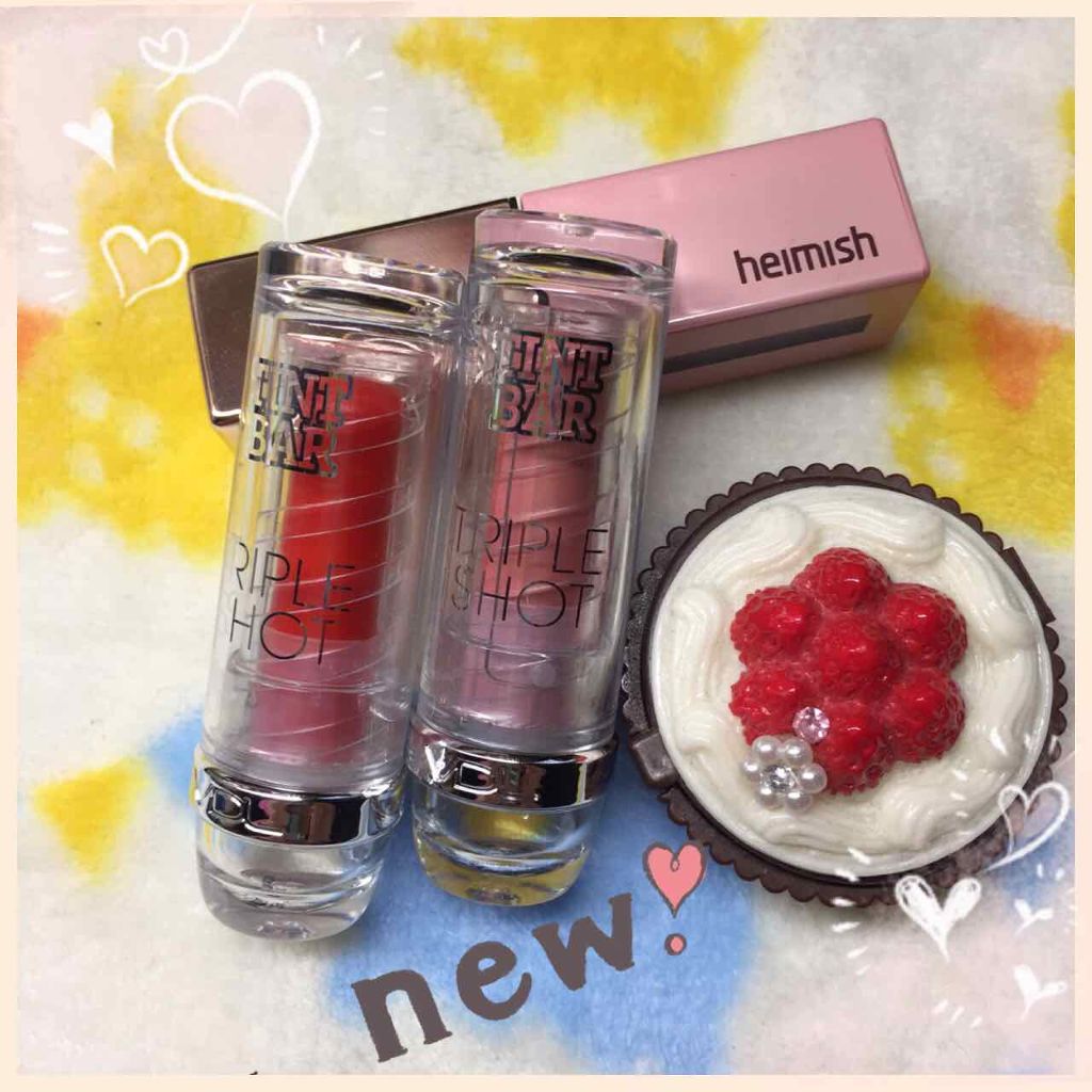 ティントバー トリプルショット/VDL/口紅を使ったクチコミ（1枚目）