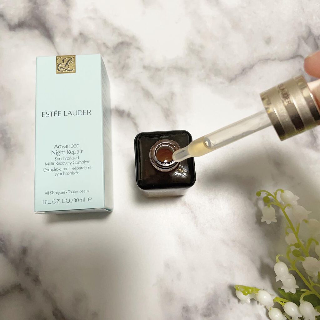アドバンス ナイト リペア SMR コンプレックス/ESTEE LAUDER/美容液を使ったクチコミ(2枚目)