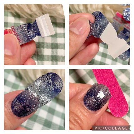 INCOCO インココ マニキュアシート/インココ/ネイルシールを使ったクチコミ(4枚目)