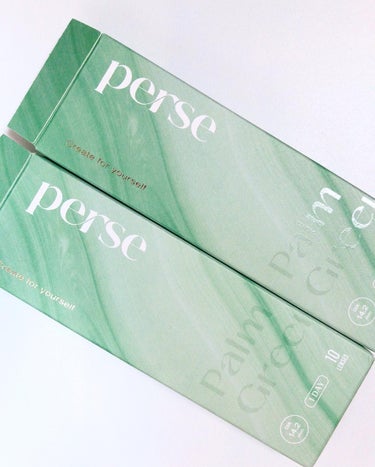 perse 1day パームグリーン/perse/ワンデー（１DAY）カラコンを使ったクチコミ（3枚目）