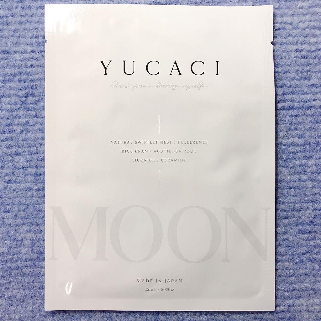 フェイスマスクM(MOON)/YUCACI/シートマスク・パックを使ったクチコミ(1枚目)