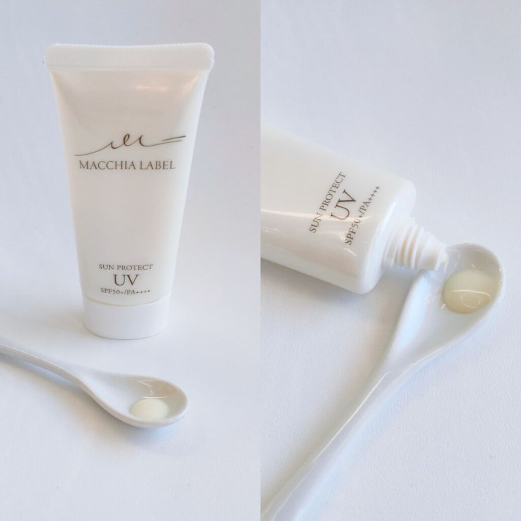 サンプロテクトUVジェル50＋/Macchia Label/日焼け止めジェルを使ったクチコミ（3枚目）