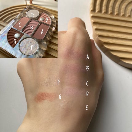 シンプレイン アイパレット/Sim;plain/アイシャドウパレットを使ったクチコミ(3枚目)