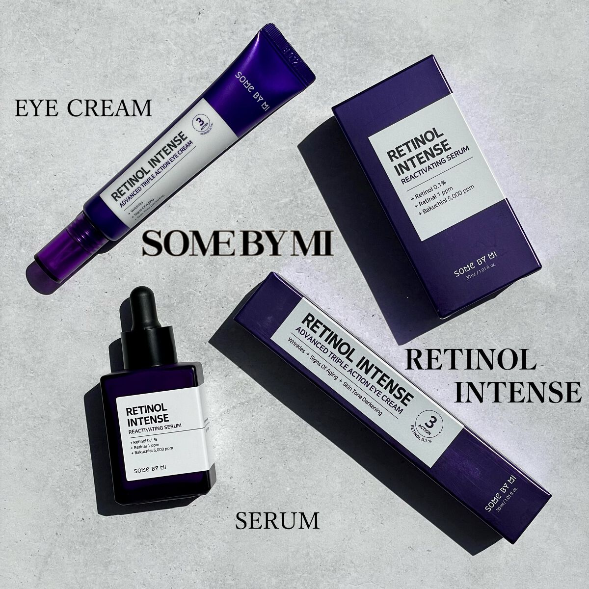 レチノールインテンシブ アドバンスドトリプルアクションアイクリーム/SOME BY MI/アイケア・アイクリームを使ったクチコミ（1枚目）