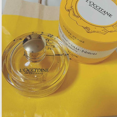 L'OCCITANE ジャスミン イモーテル ネロリ オードトワレのクチコミ「ロクシタン×ピエールエルメの復刻オードトワレ(˶ ̇ ̵ ̇˶ )
予約完売してたから当日店舗.....」（1枚目）