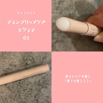 プランプリップケアスクラブ/キャンメイク/リップスクラブを使ったクチコミ(1枚目)