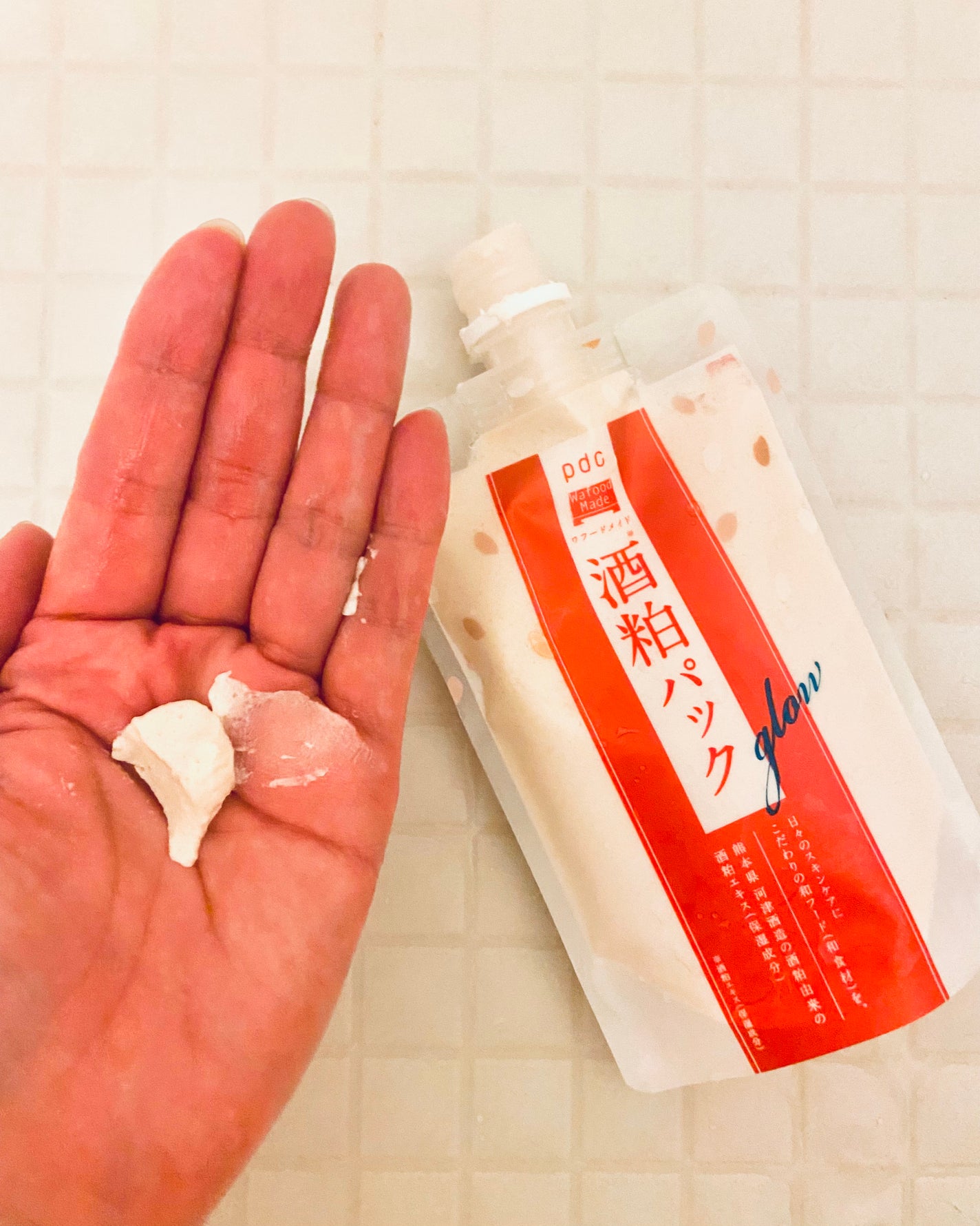 ワフードメイド 酒粕パック グロー/pdc/洗い流すパック・マスクを使ったクチコミ(2枚目)