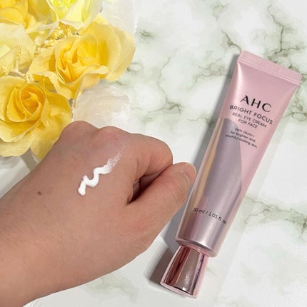 ブライト フォーカス リアル アイクリーム フォーフェイス/AHC/アイケア・アイクリームを使ったクチコミ(3枚目)