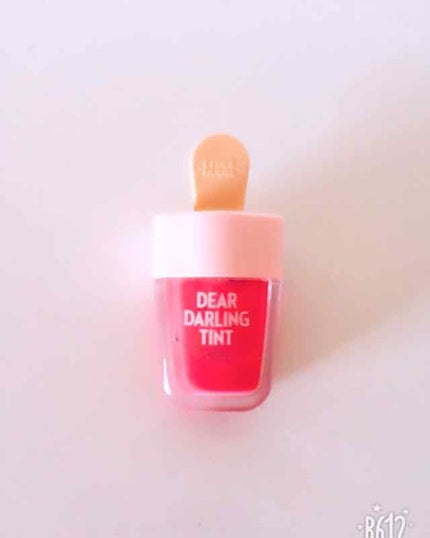 ディアダーリン ウォータージェルティント (アイスティント)/ETUDE/口紅を使ったクチコミ(1枚目)