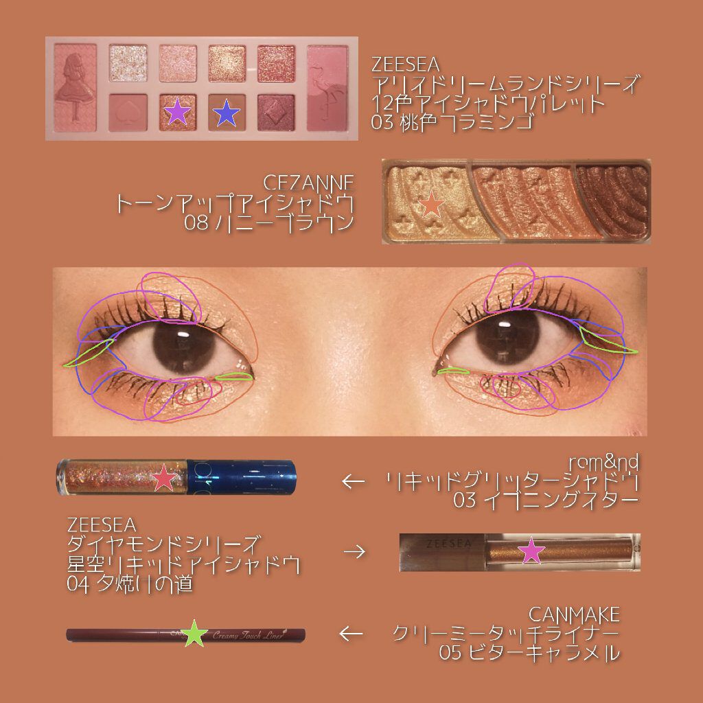 トーンアップアイシャドウ/CEZANNE/アイシャドウパレットを使ったクチコミ(2枚目)