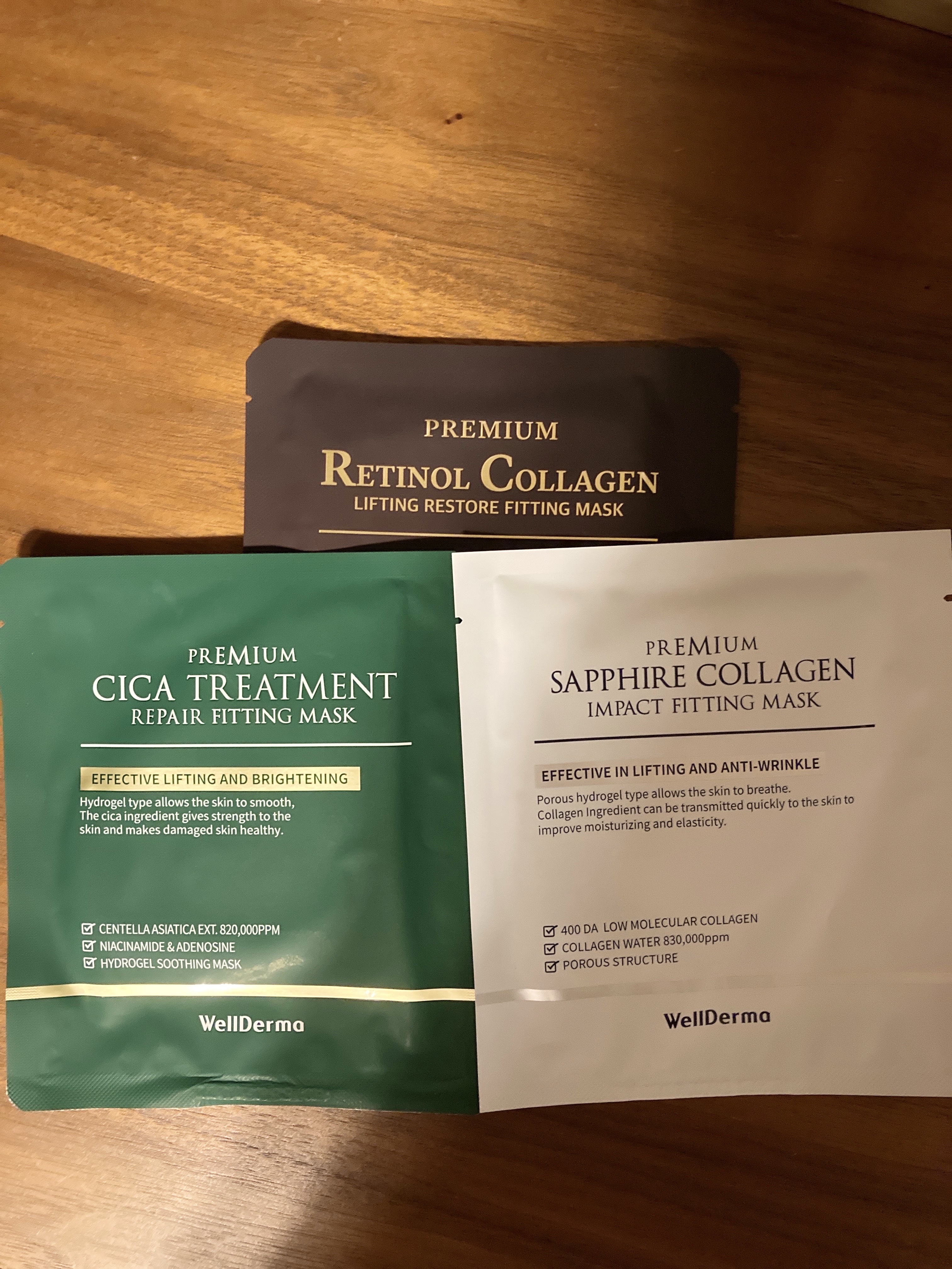 プレミアムシカトリートメントフィッティングマスクパック/WellDerma/シートマスク・パックを使ったクチコミ（1枚目）