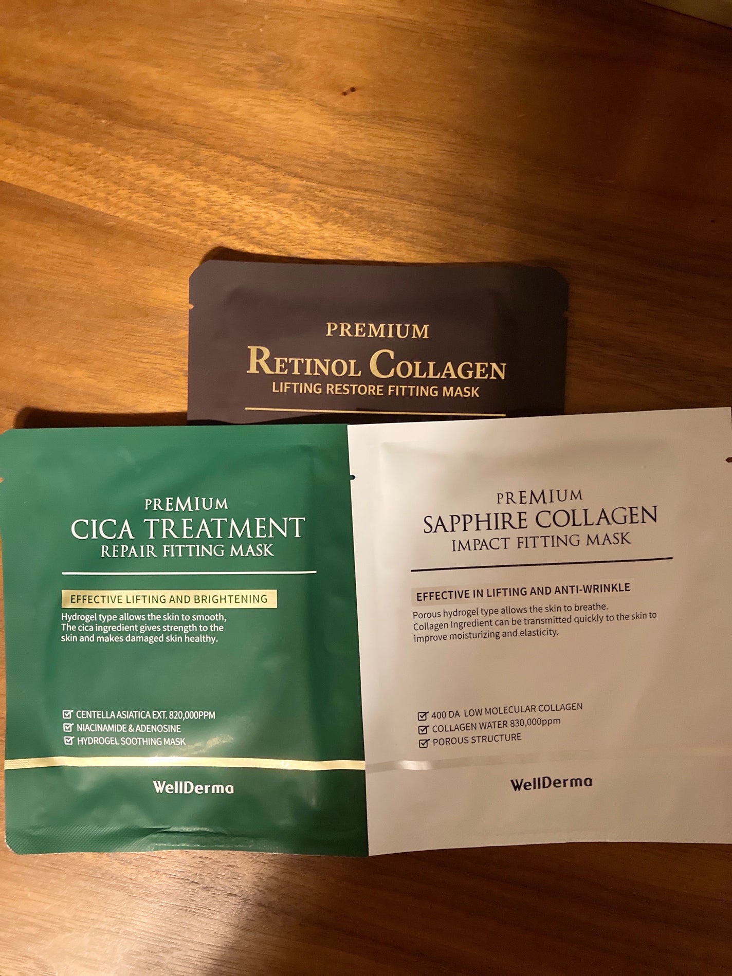 プレミアムシカトリートメントフィッティングマスクパック/WellDerma/シートマスク・パックを使ったクチコミ(1枚目)