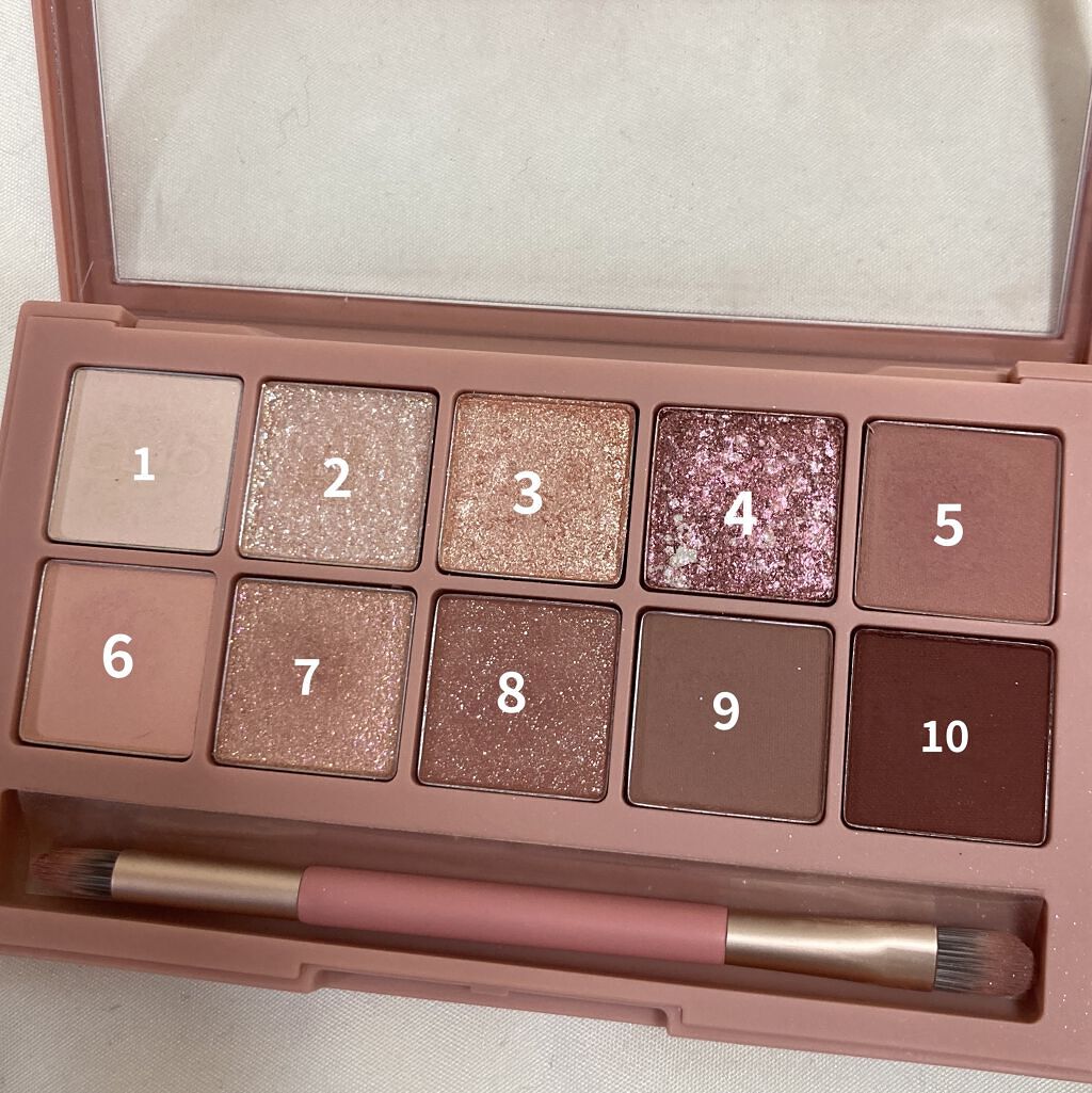 プロ アイ パレット/CLIO/アイシャドウパレットを使ったクチコミ（2枚目）