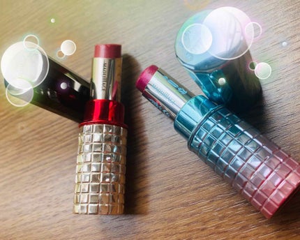 ドラマティックルージュEX RS377 フェイントスマイル/マキアージュ/口紅を使ったクチコミ(2枚目)