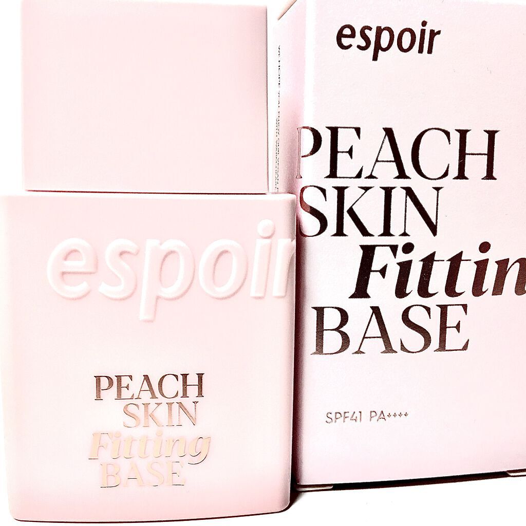 ピーチスキンフィッティングベース/espoir/化粧下地を使ったクチコミ（1枚目）