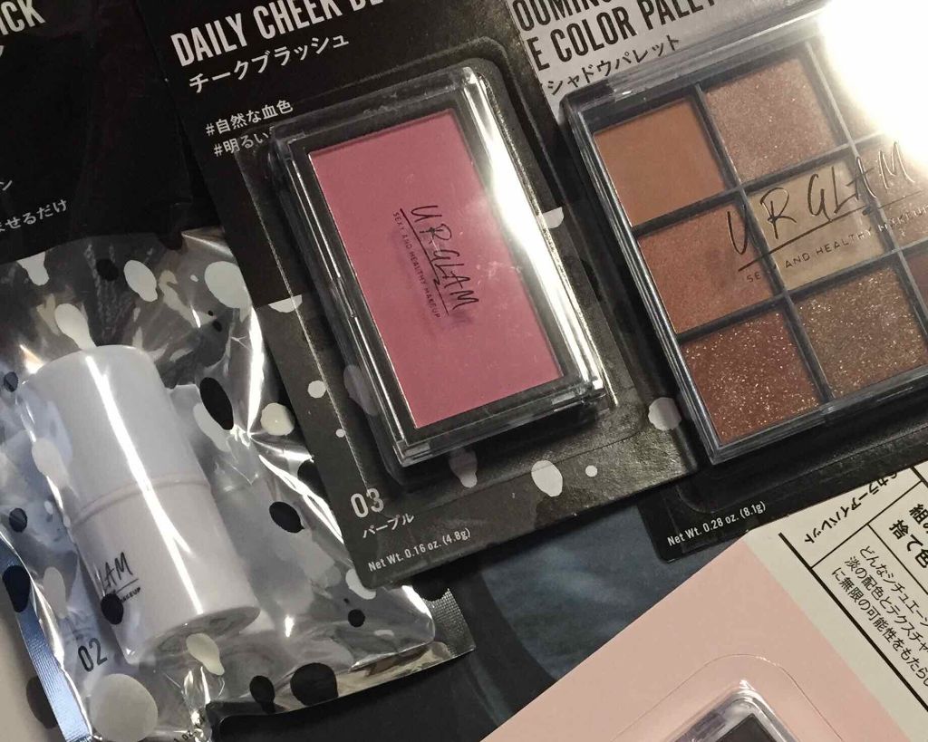 UR GLAM DAILY CHEEK BLUSH/U R GLAM/パウダーチークを使ったクチコミ(1枚目)