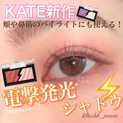 エレクトリックショックアイズ /KATE/アイシャドウパレットを使ったクチコミ(1枚目)