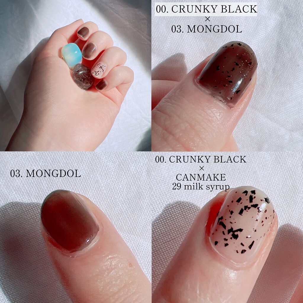 カラフルネイルズ/キャンメイク/マニキュアを使ったクチコミ(3枚目)