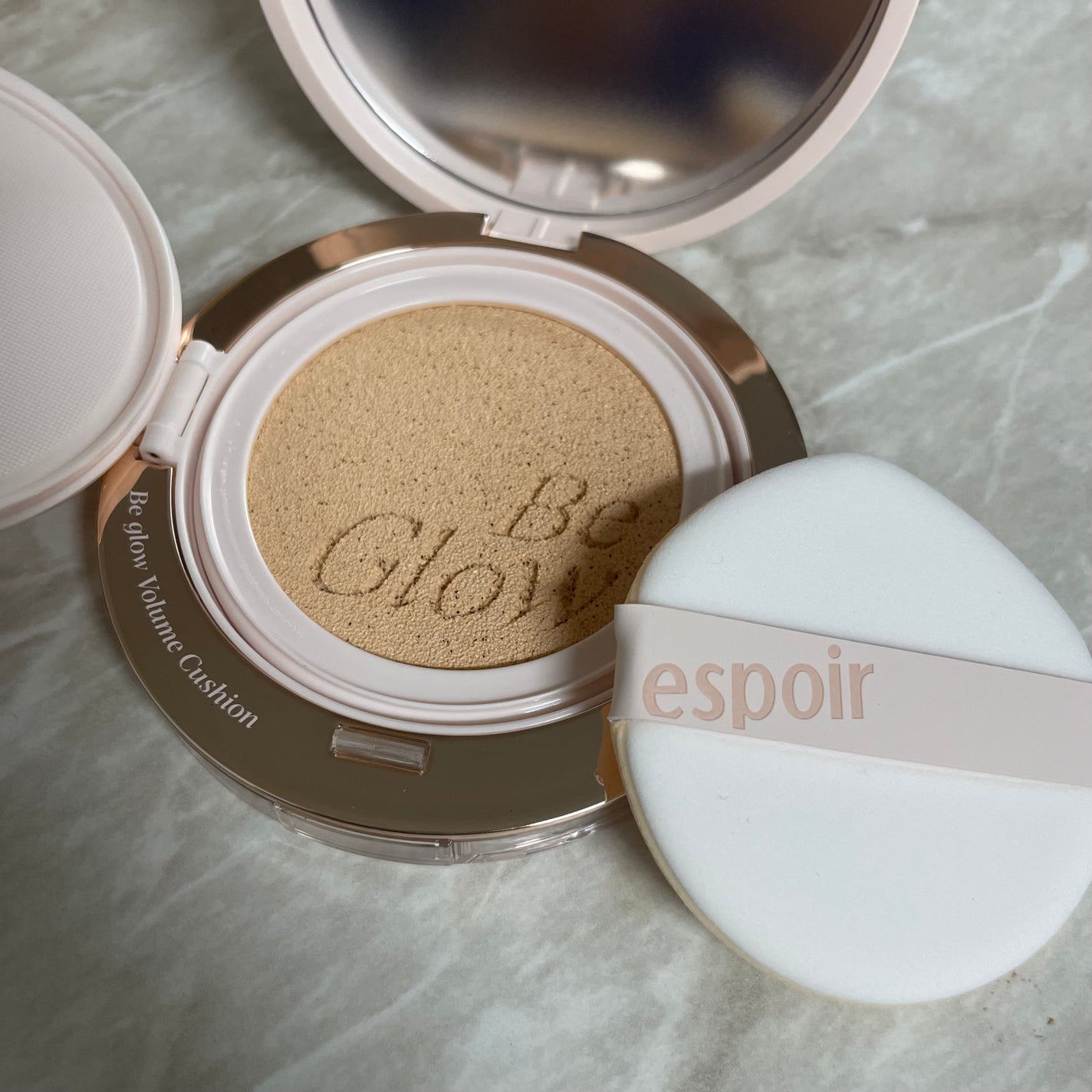 エスポア ビーグロー ボリュームクッション/espoir/クッションファンデーションを使ったクチコミ(2枚目)