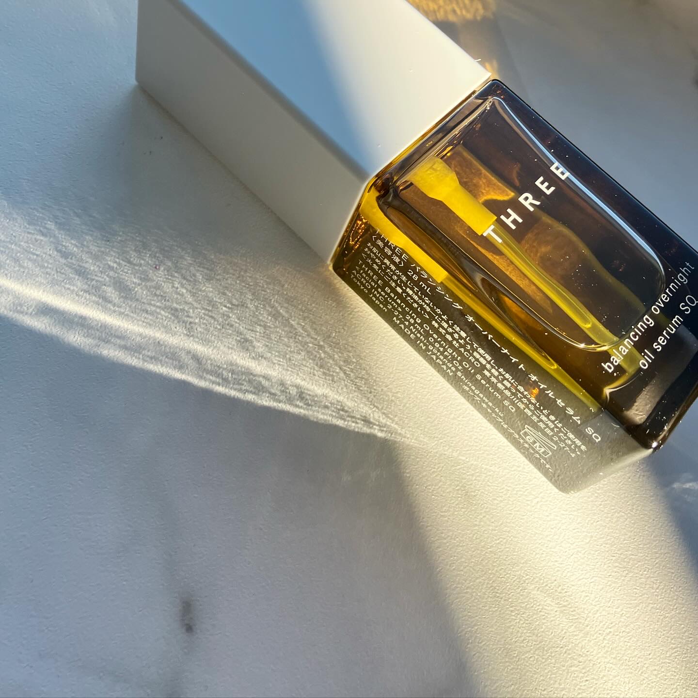 バランシング オーバーナイト オイルセラム SQ/THREE/美容液を使ったクチコミ（1枚目）