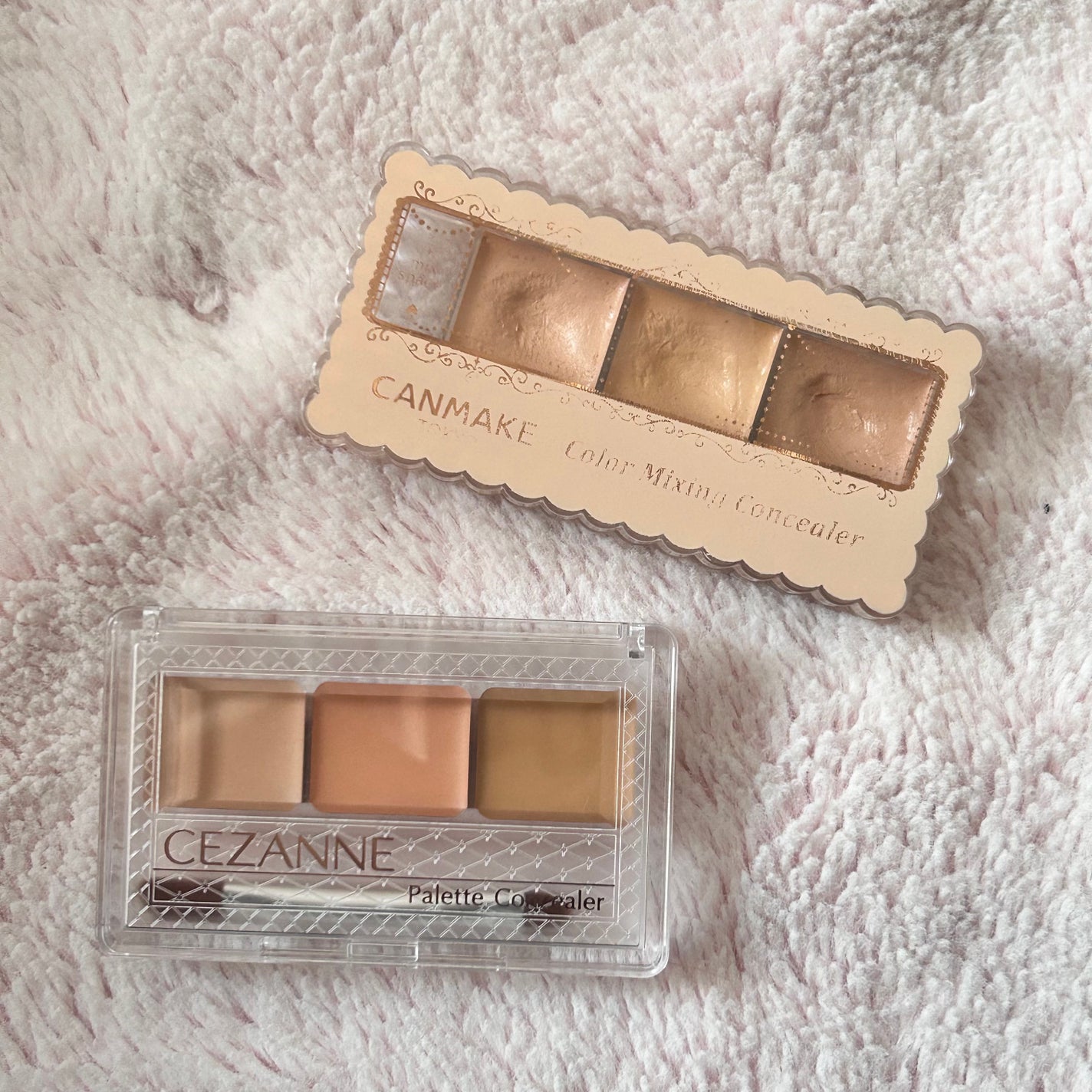 カラーミキシングコンシーラー/キャンメイク/パレットコンシーラーを使ったクチコミ(2枚目)