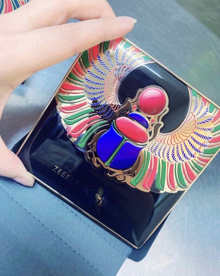 大英博物館 エジプトシリーズ アイシャドウパレット/ZEESEA/アイシャドウパレットを使ったクチコミ(2枚目)