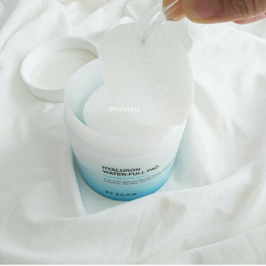 ヒアルロンウォーターフルパッド/BY ECOM/トナーパッドを使ったクチコミ（3枚目）