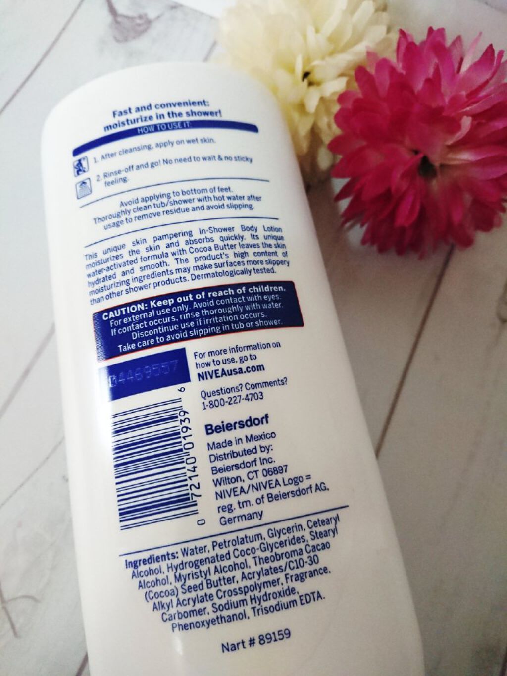 インシャワー ボディローション ココアバター/NIVEA(海外)/ボディローションを使ったクチコミ(2枚目)