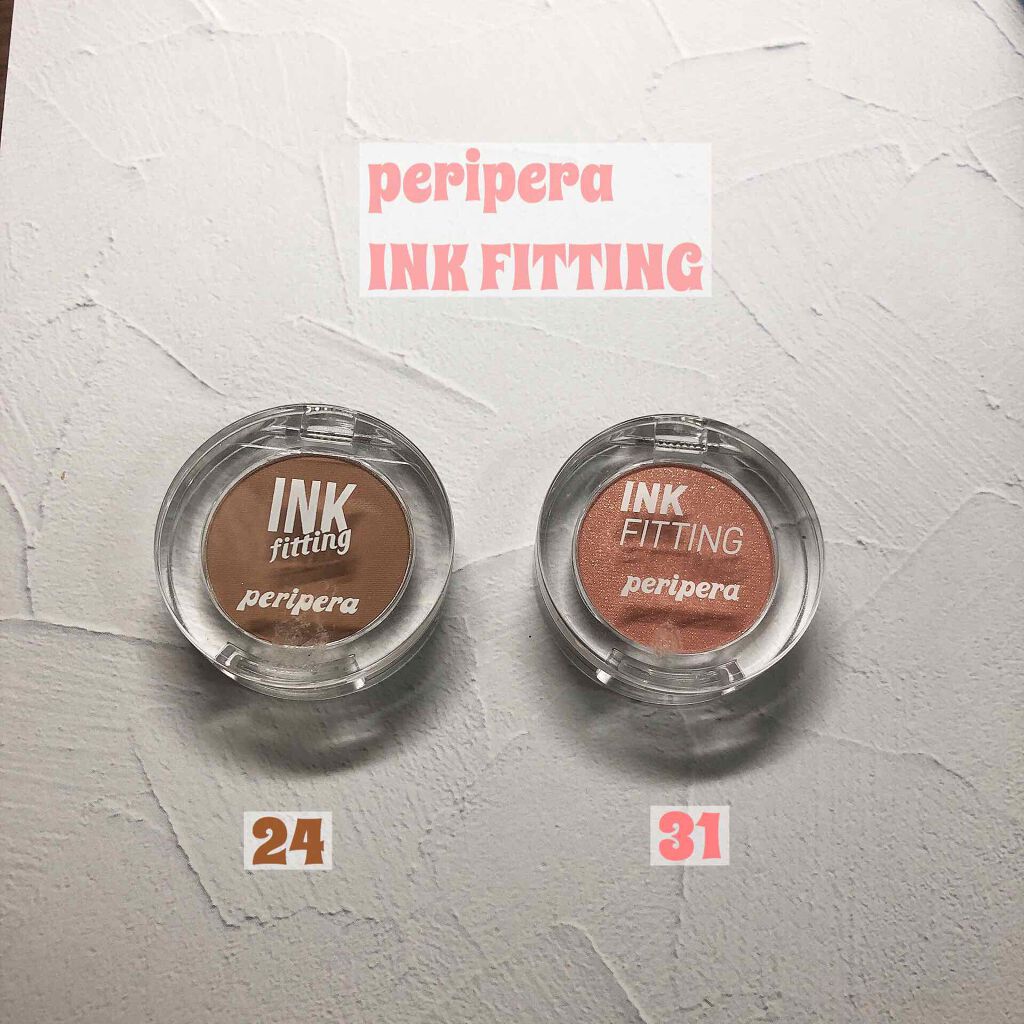 インクフィッティングシャドー/PERIPERA/ジェル・クリームアイシャドウを使ったクチコミ(1枚目)