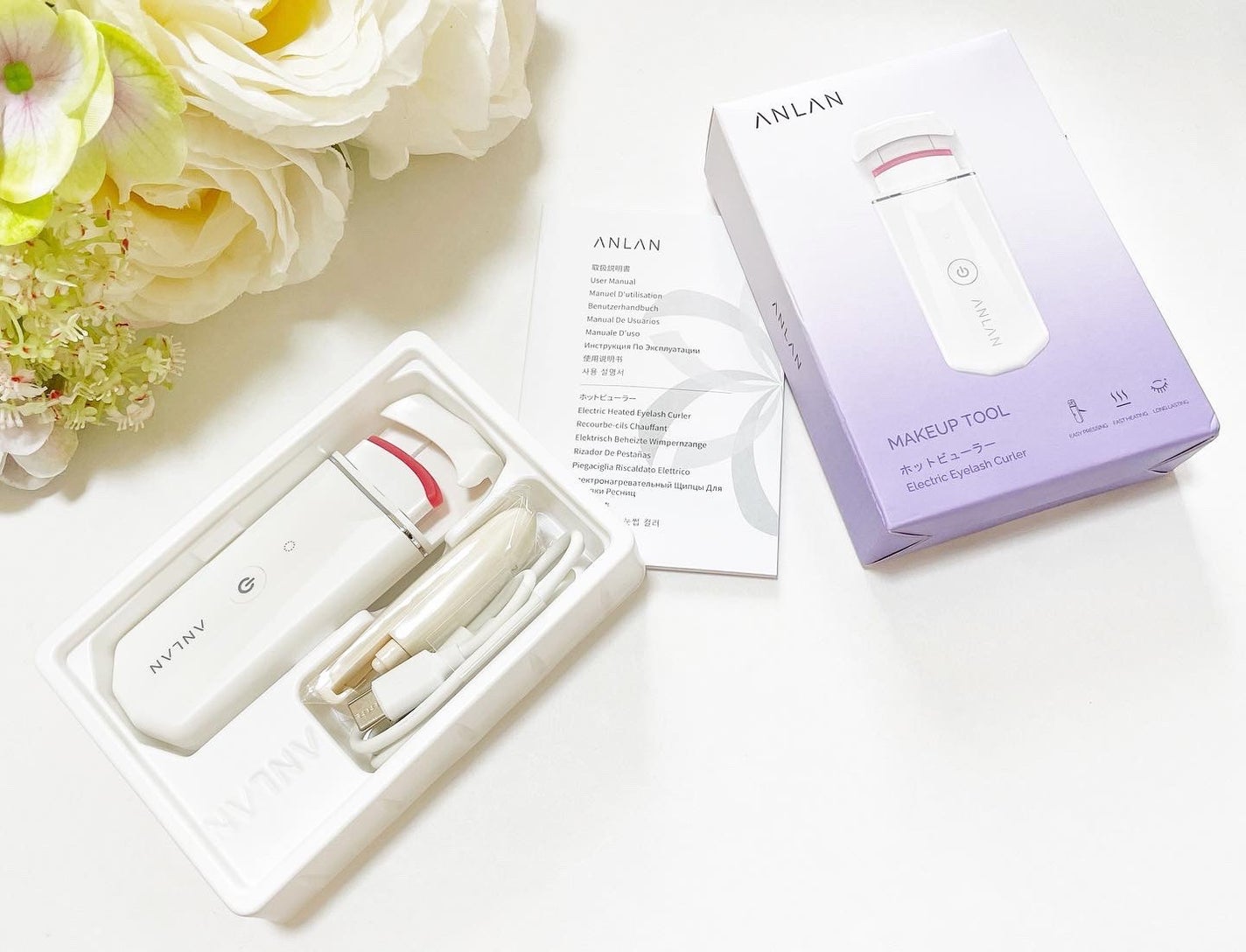 ホットビューラー カーラー型/ANLAN/ホットビューラーを使ったクチコミ(2枚目)