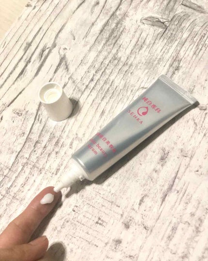 純白専科 すっぴん白雪美容液(専科 薬用美白クリーム)/SENKA(専科)/美容液を使ったクチコミ(1枚目)