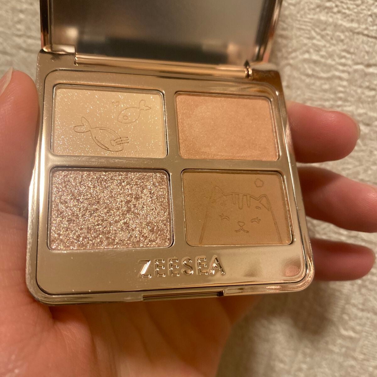 アニマルアイシャドウ(4シェード)/ZEESEA/アイシャドウパレットを使ったクチコミ(1枚目)